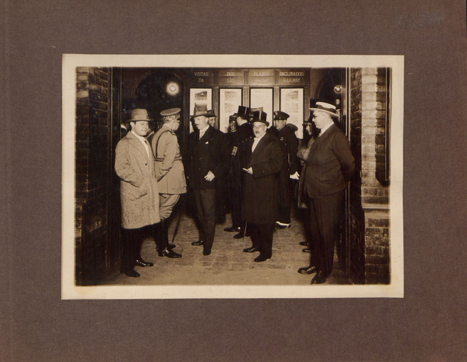 Visitas oficiais. Cole&ccedil;&atilde;o J&uacute;lio Prestes. MIS